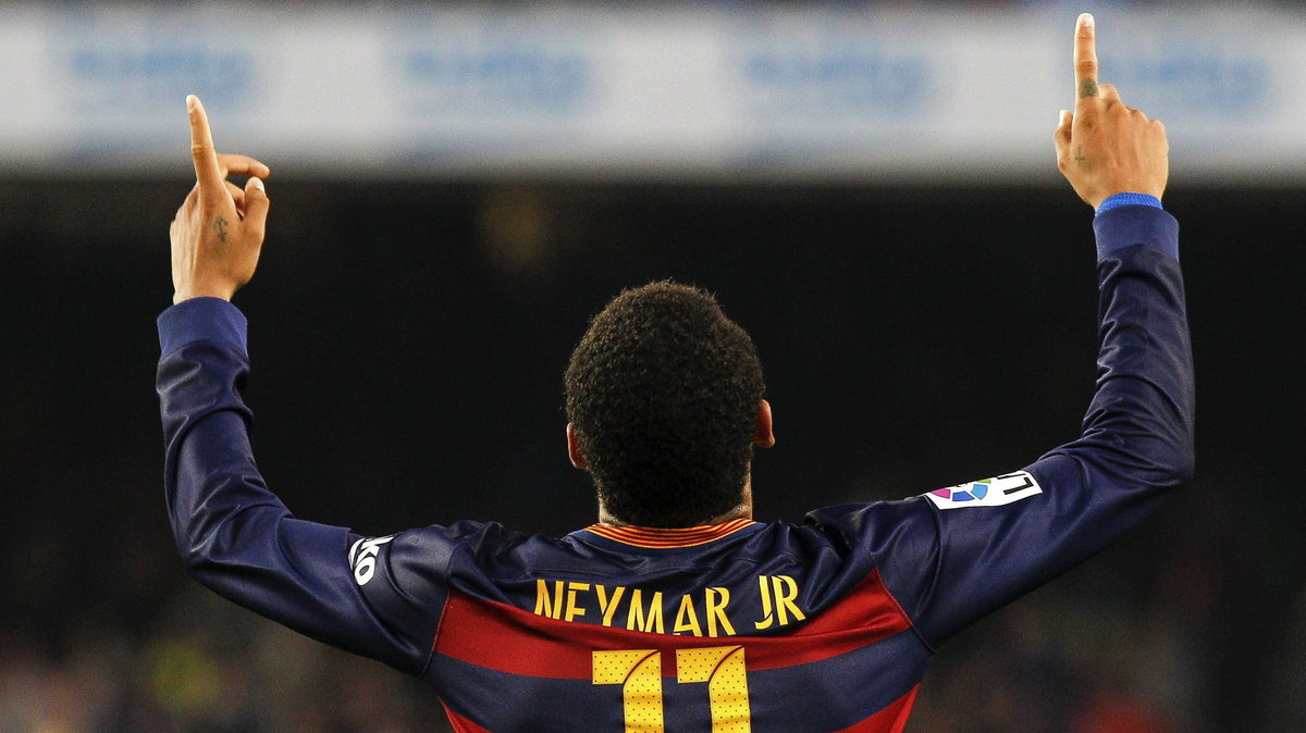 Neymar jest w ostatnich tygodniach liderem FC Barcelony, fot. PAP / EPA