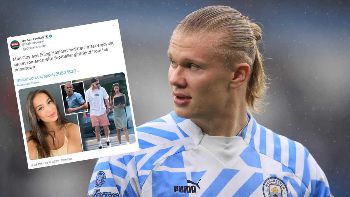 Erling Haaland nie gra na najważniejszej imprezie piłkarskiej roku (Twitter/@TheSunFootball)