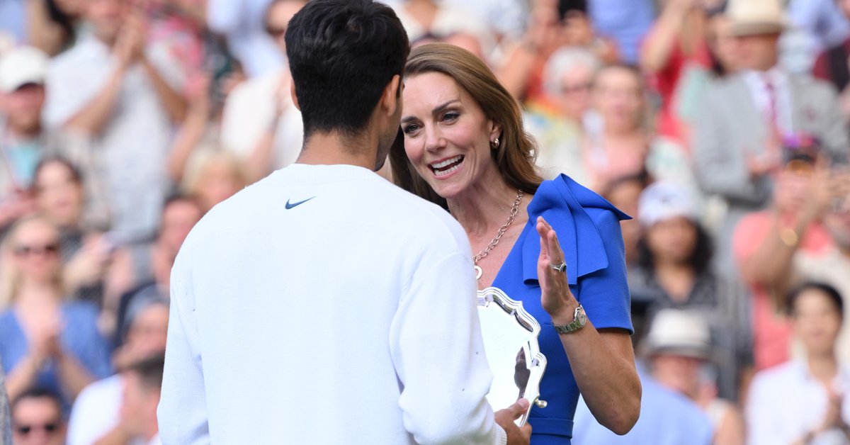 Głośno o geście, jaki Carlos Alcaraz wykonał w stronę księżnej Kate. "Nikt się tego nie spodziewał"