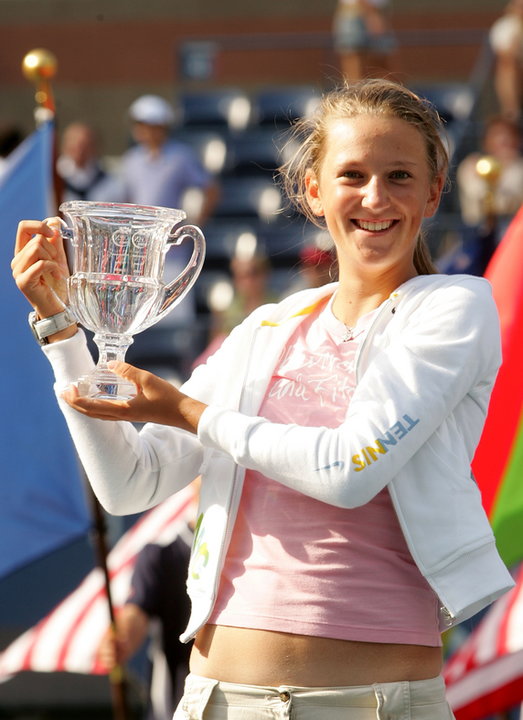 Victoria Azarenka, białoruska tenisistka, w 2005 roku