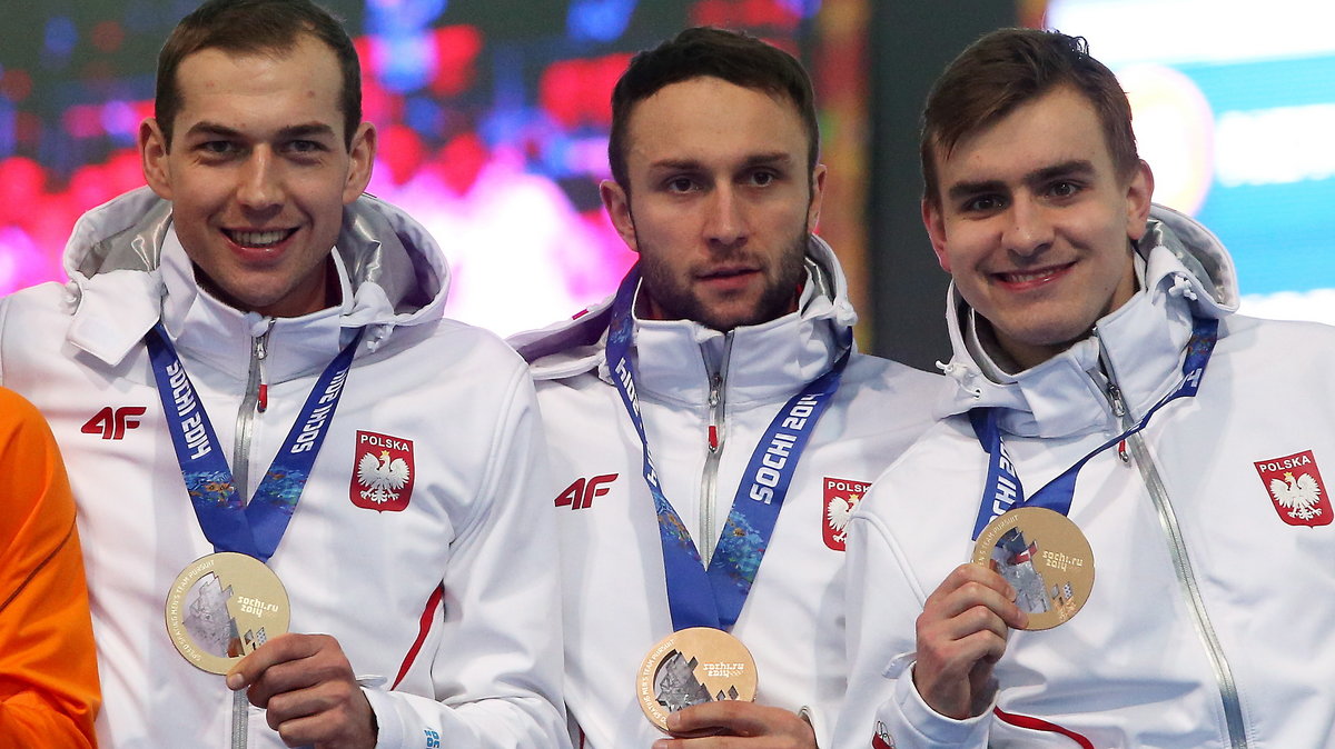 Zbigniew Bródka, Konrad Niedźwiedzki i Jan Szymański