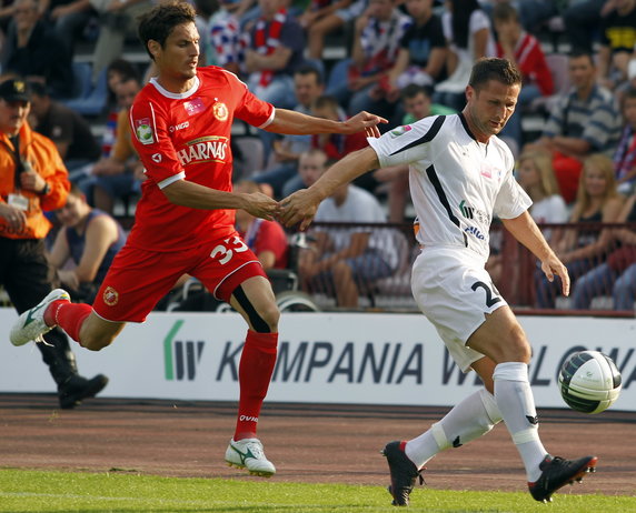 PIŁKA NOŻNA LIGA POLSKA GÓRNIK ZABRZE WIDZEW ŁÓDŹ