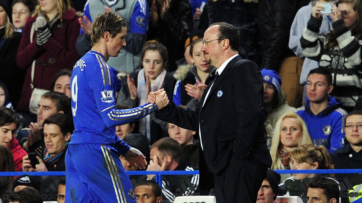 Fernando Torres i Rafael Benitez