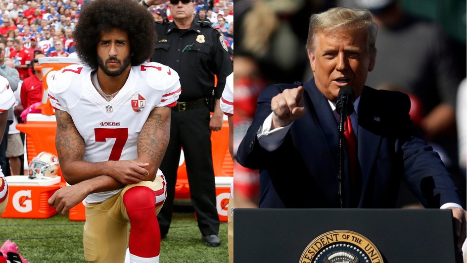 Colin Kaepernick, Donald Trump