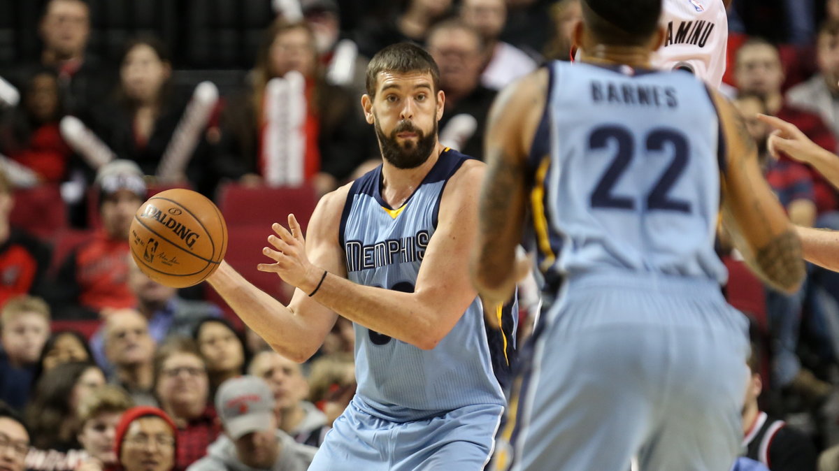 NBA: pojedynek braci Gasol, dziesiąte z rzędu niepowodzenie Memphis Grizzlies