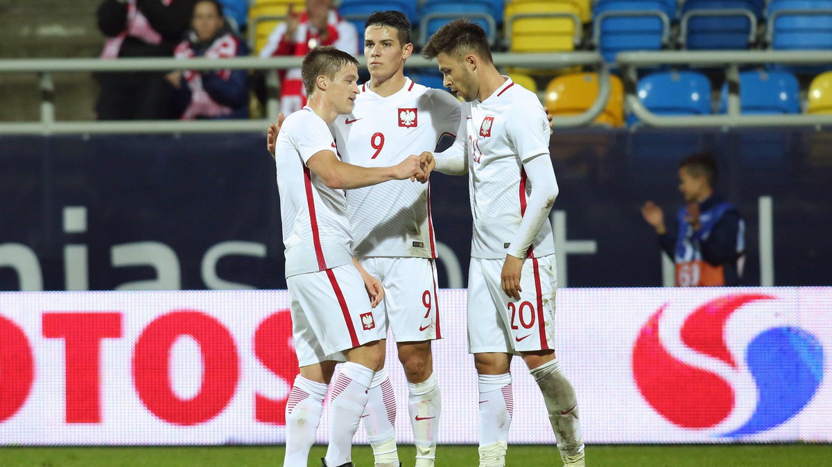 10.10.2016 POLSKA U21 - CZARNOGORA U21 MECZ TOWARZYSKI PILKA NOZNA