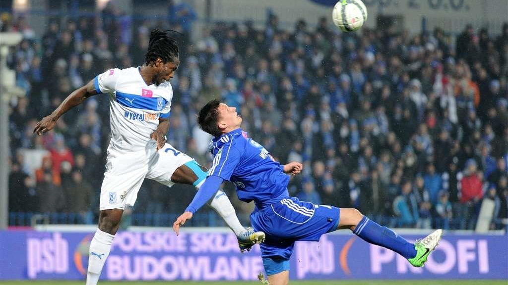 Ruch Chorzów - Lech Poznań  Maciej Jankowski 