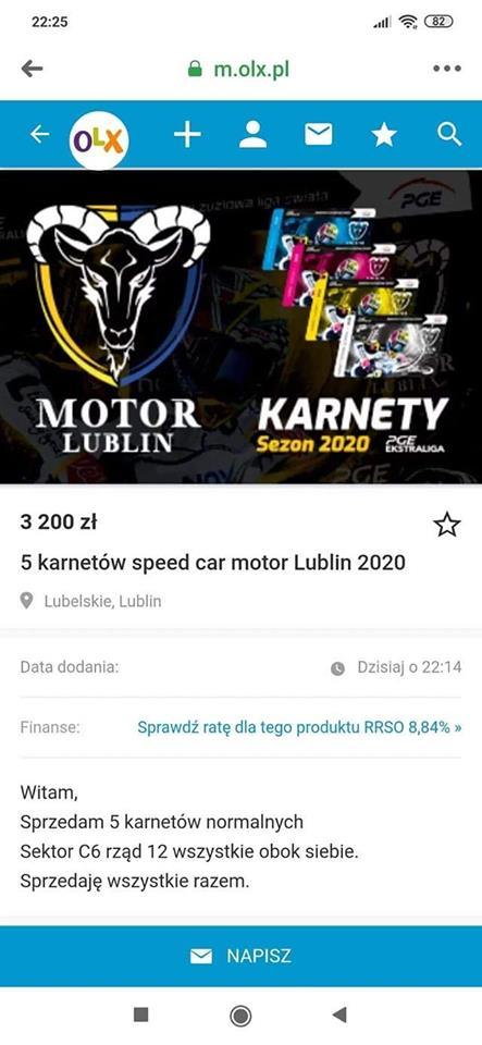 Karnety Motor