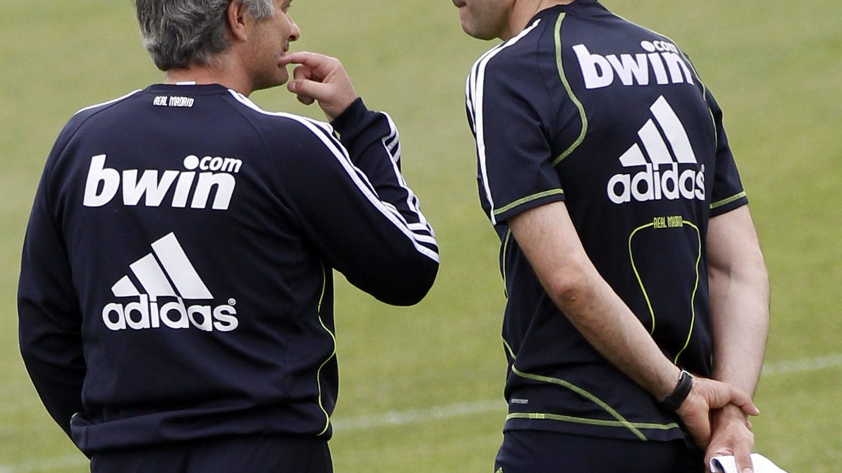 Jose Mourinho i Aitor Karanka