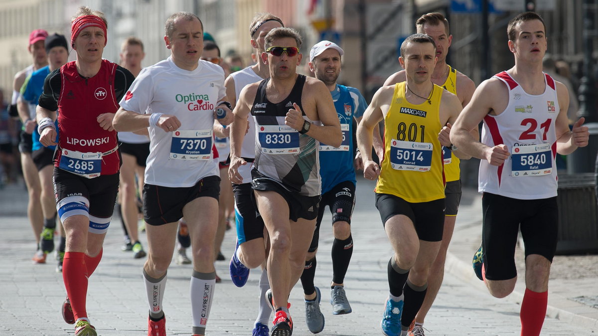 Lekkoatletyka. 11 Polmaraton warszawski. 03.04.2016