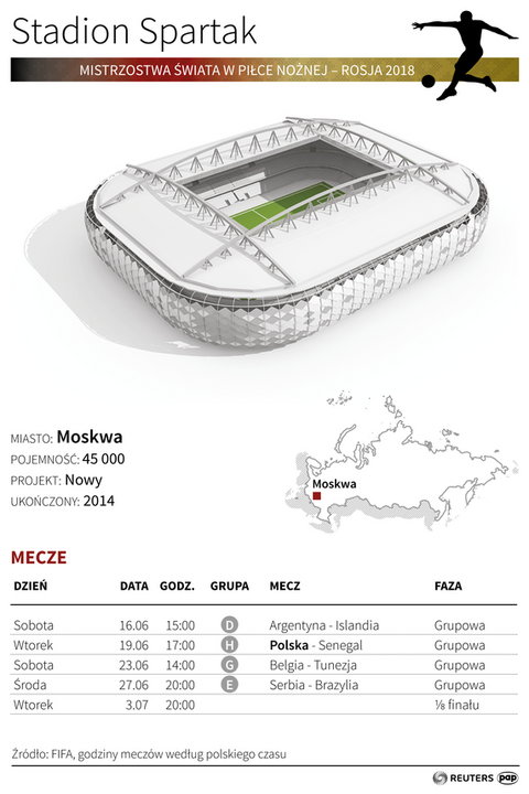 Stadion mundial w Rosji