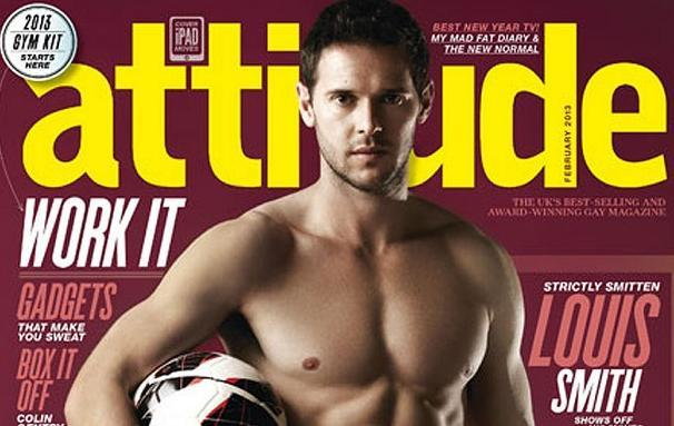 Matt Jarvis na okładce "Attitude"