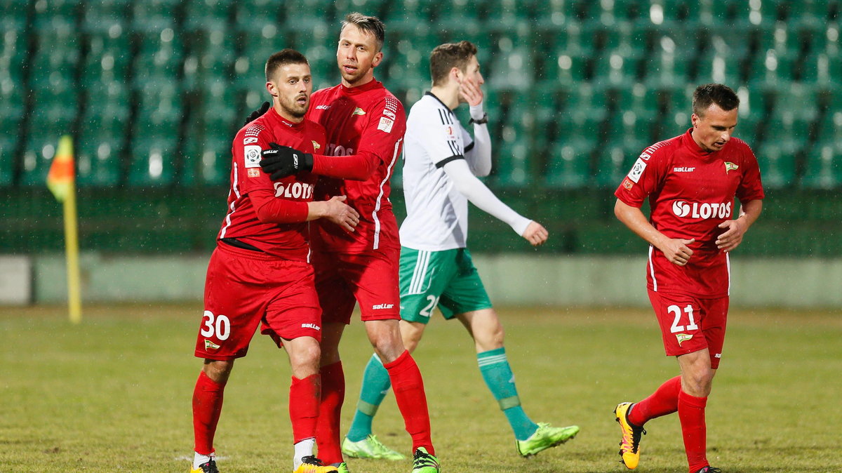 Lechia Gdańsk. Trening na Traugutta. 03.02.2016