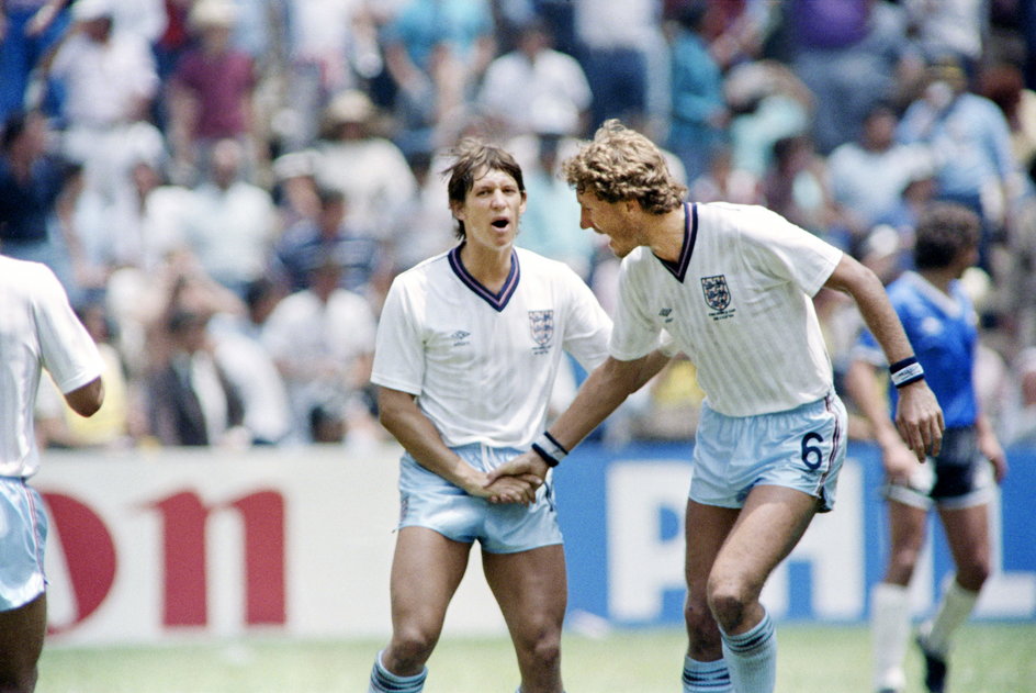 Lineker trafił także w ćwierćfinale z Argentyną. Jego gol został przyćmione przez dwie bramki Diego Maradony, które przeszły do historii futbolu