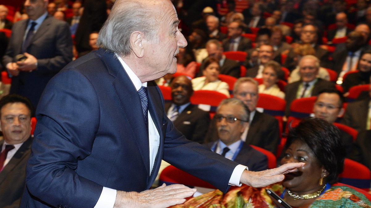 Sepp Blatter, fot. AFP