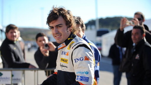 AUTO-F1-ALONSO-TRAINING