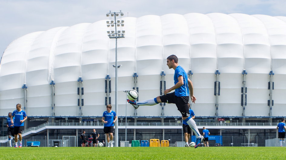 PIŁKA NOŻNA LECH POZNAŃ TRENING