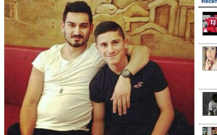 Ilkay Guendogan (L)