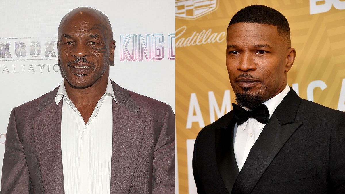 Mike Tyson, Jamie Foxx