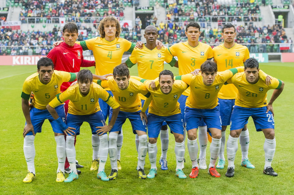 Reprezentacja Brazylii we Wrocławiu w 2012 r.