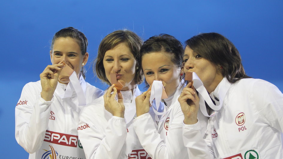 LEKKOATLETYCZNE ME 4x100 M KOBIET