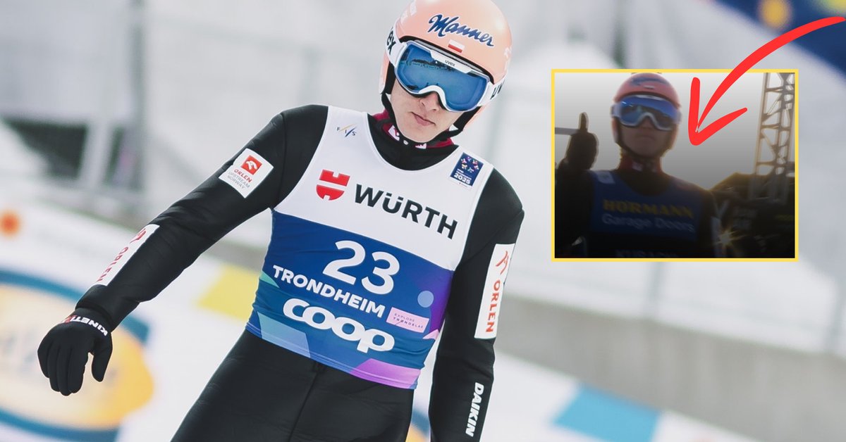 Dawid Kubacki Couldn't Withstand the Pressure. Cameras Captured His Gesture Towards the Judges
