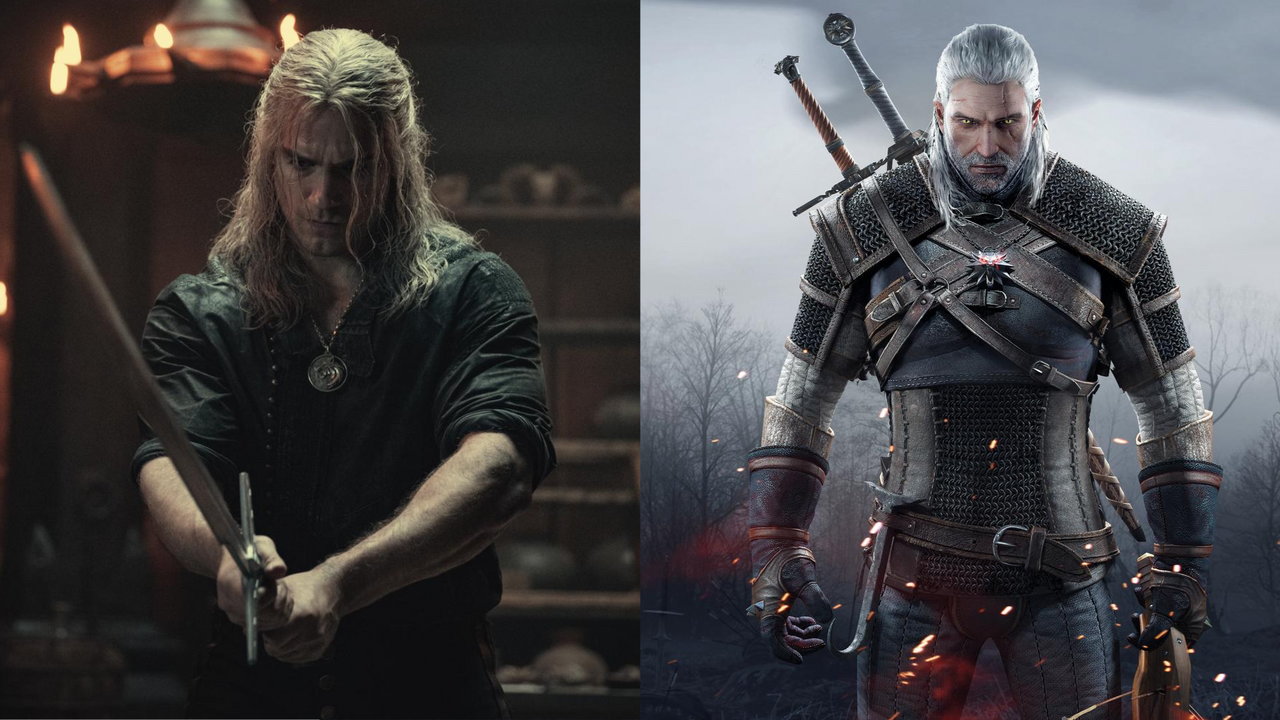 Geralt z Wiedźmina miażdży serial Netflixa. 