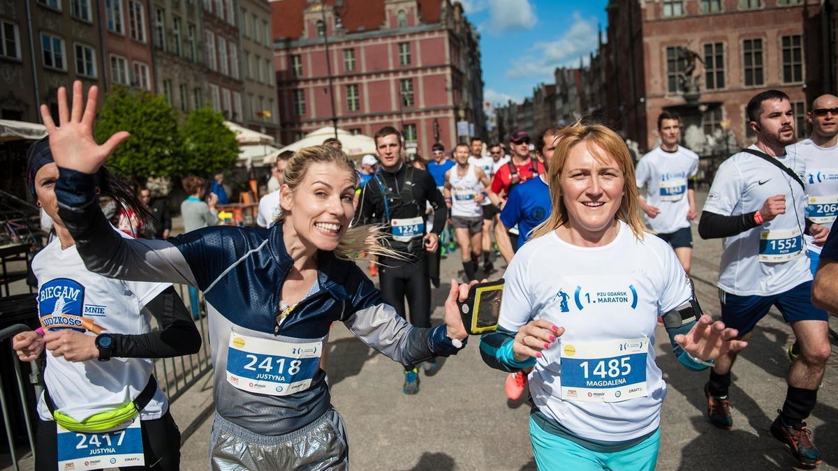 W I edycji PZU Gdańsk Maratonu wzięło udział prawie 2 tysiące biegaczy
