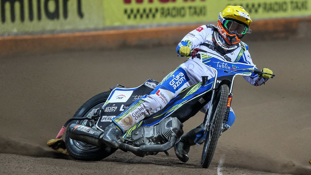 2021.09.26 Wroclaw Zuzel Ekstraliga sezon 2021/2022 Mecz finalowy Betard Sparta Wroclaw - Motor Lublin N/z Dominik Kubera Foto Pawel Jaskolka / PressFocus 2021.09.26 Wroclaw Speedway Polish Ekstraliga season 2021/2022 Final Betard Sparta Wroclaw - Motor Lublin Credit: Pawel Jaskolka / PressFocus