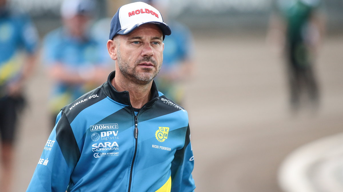 Nicki Pedersen. W sezonie 2023 jeździł dla GKM, a w 2024 będzie zawodnikiem klubu z Rzeszowa