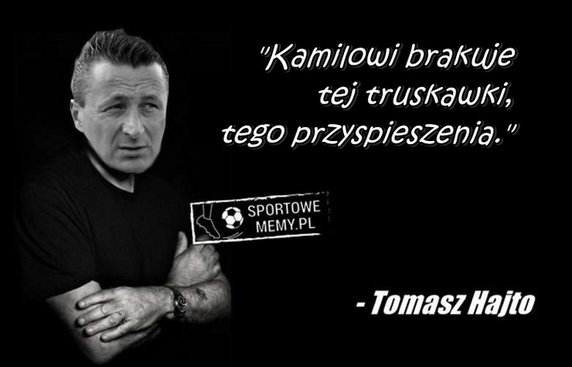 Tomasz Hajto bohaterem memów