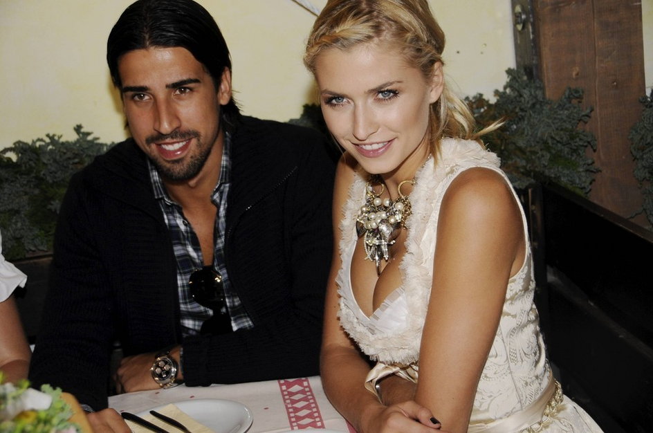 Sami Khedira z dziewczyną