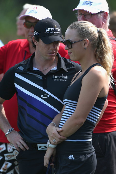 Caroline Wozniacki i Rory McIlroy