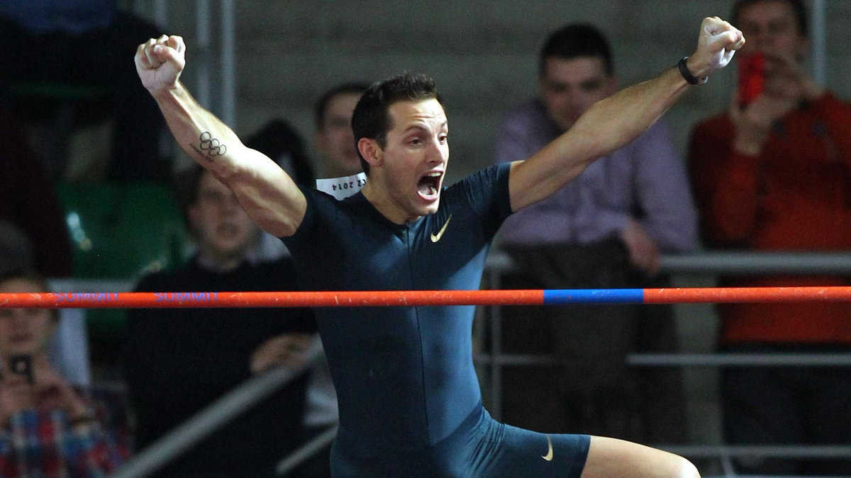 Renaud Lavillenie bije rekord mityngu