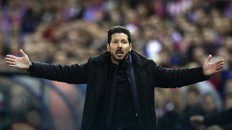 Diego Simeone, fot. AFP