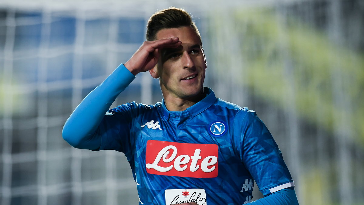 Arkadiusz Milik w barwach Napoli