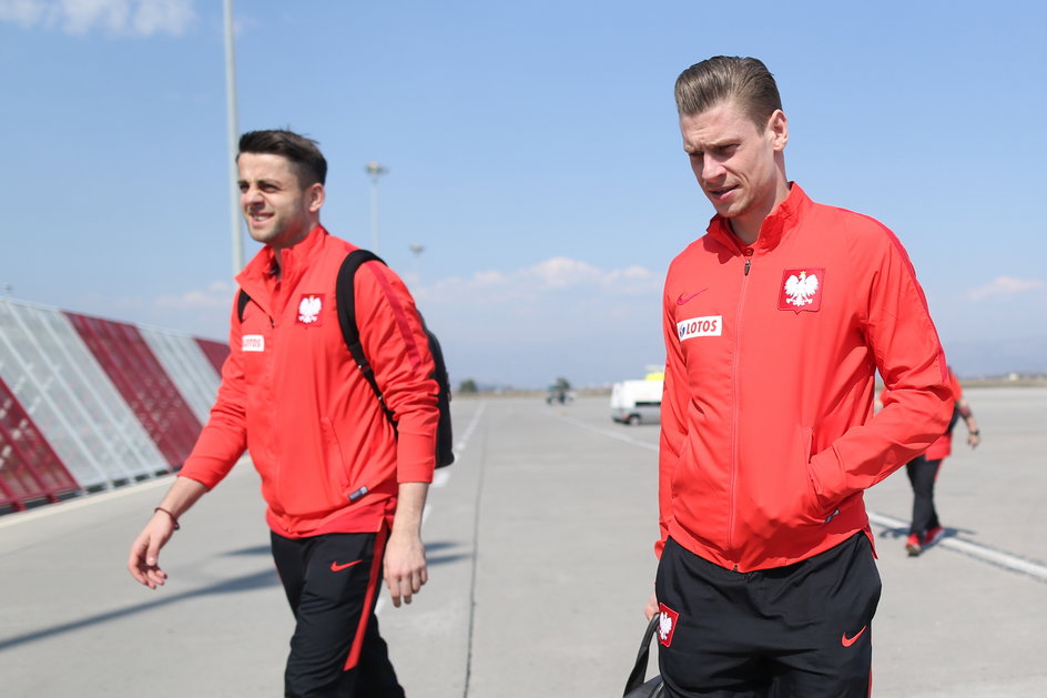 Łukasz Fabiański i Łukasz Piszczek