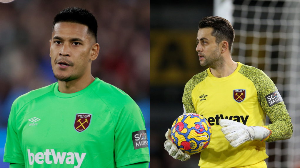 Alphonse Areola (z lewej) i Łukasz Fabiański (David S. Bustamante/Soccrates/Getty Images)