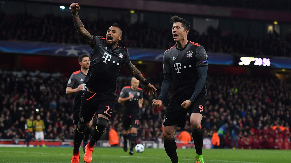 Arturo Vidal i Robert Lewandowski