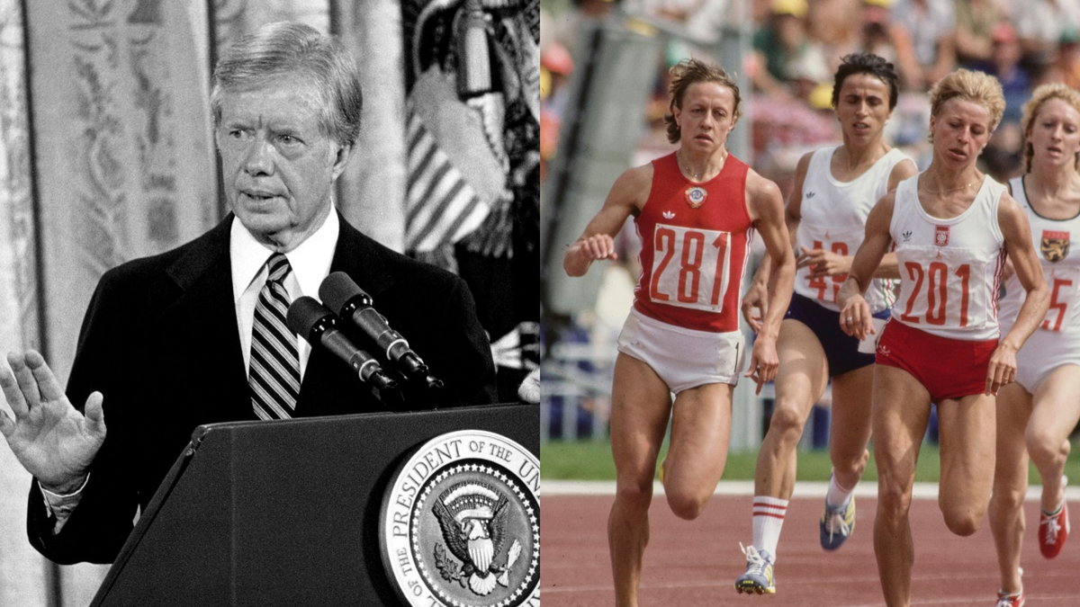 Jimmy Carter, Nadieżda Olizarenko (ZSRR), Jolanta Januchna (Polska)