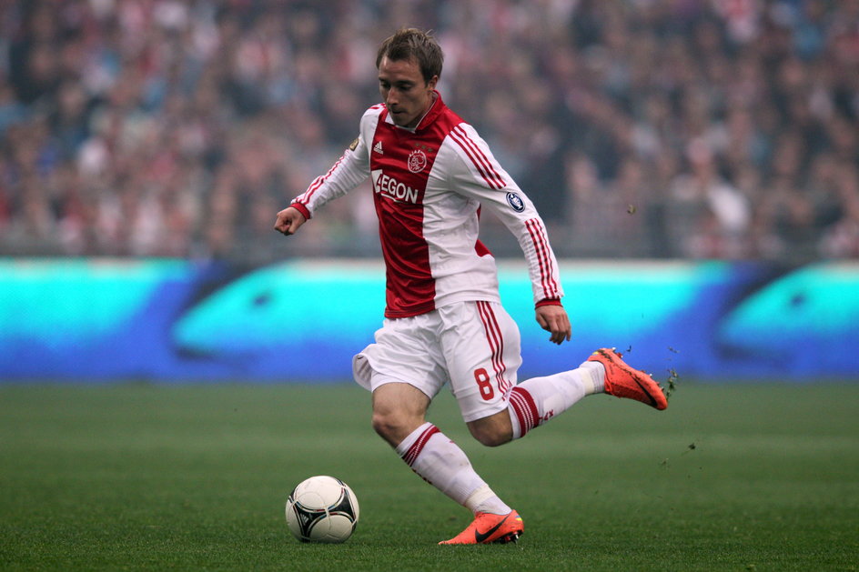 Christian Erisken w barwach Ajaxu Amsterdam