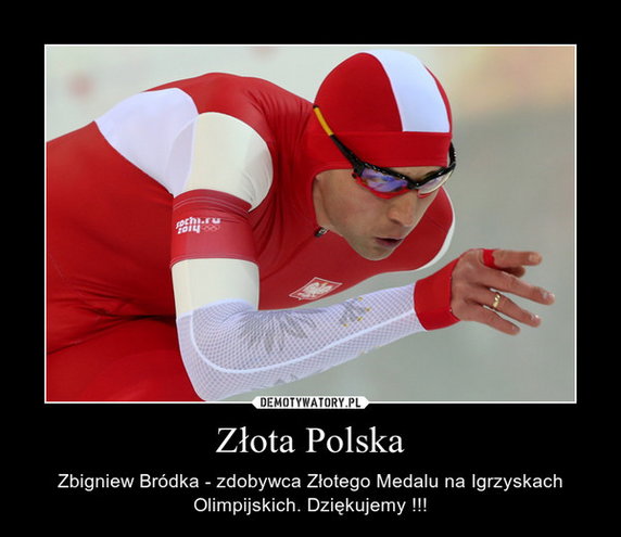 Zbigniew Bródka zdobył olimpijskie złoto - internauci zachwyceni