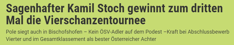 News ze strony www.derstandard.at