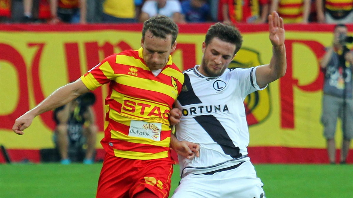 Jagiellonia - Legia: remis z wyraźnym wskazaniem