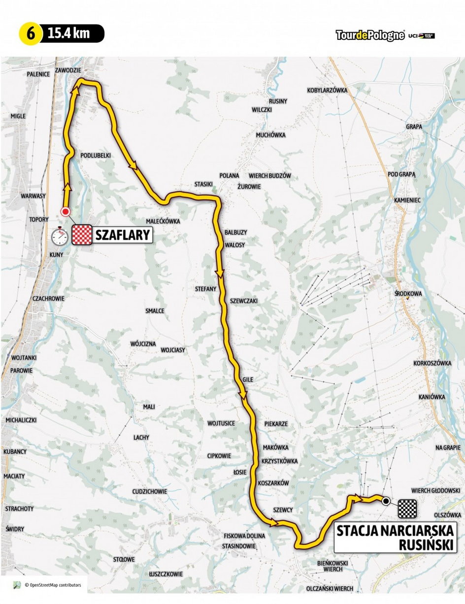 6. etap 79. Tour de Pologne