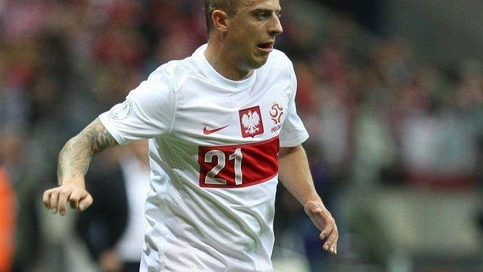 Polska - Anglia Kamil Grosicki