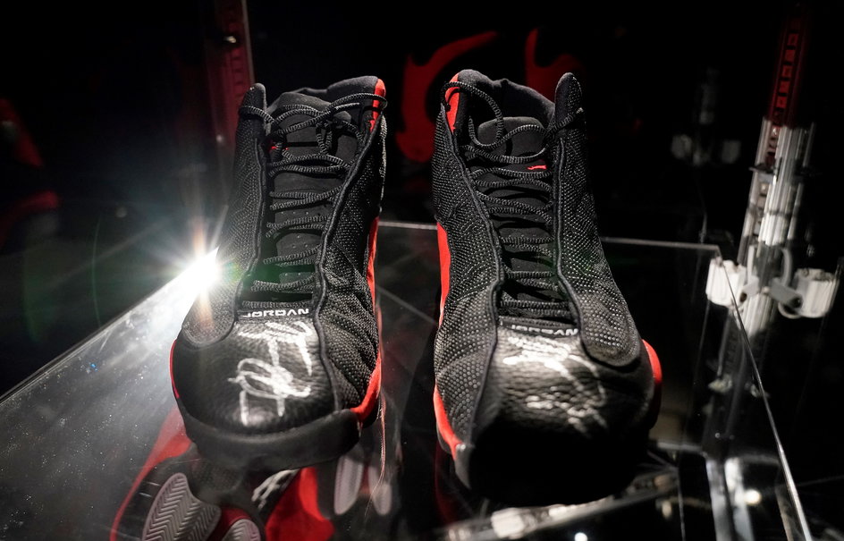 Buty Michaela Jordana sprzedane