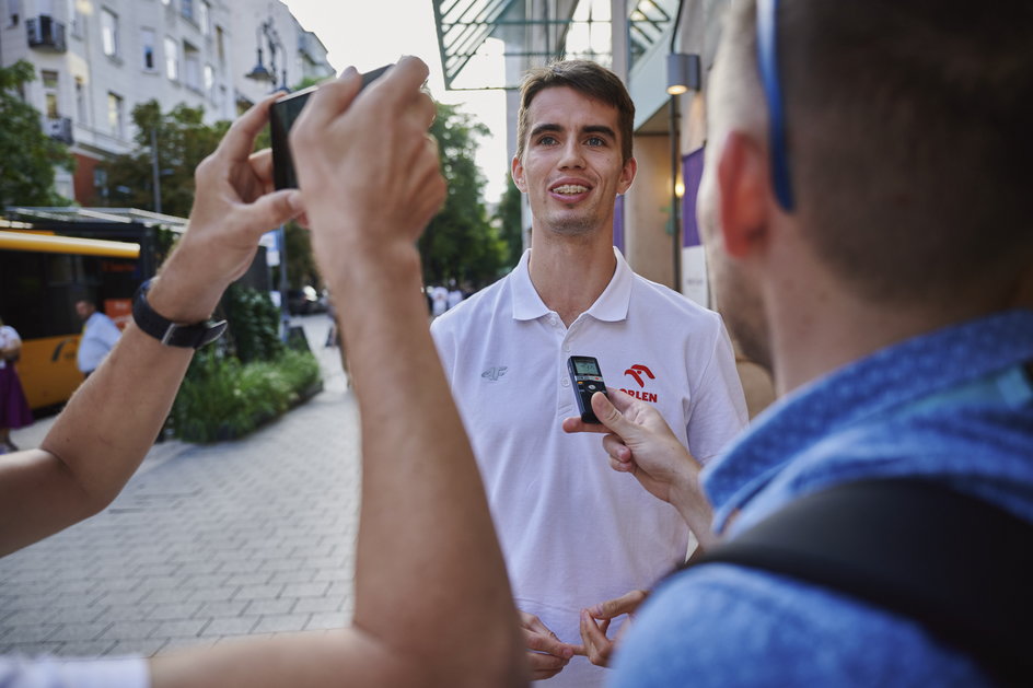 Kajetan Duszyński w rozmowie z dziennikarzem „PS”