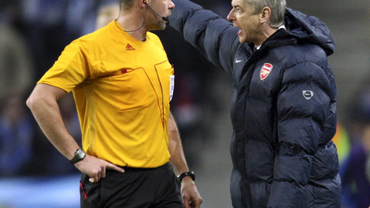 Martin Hansson i Arsene Wenger