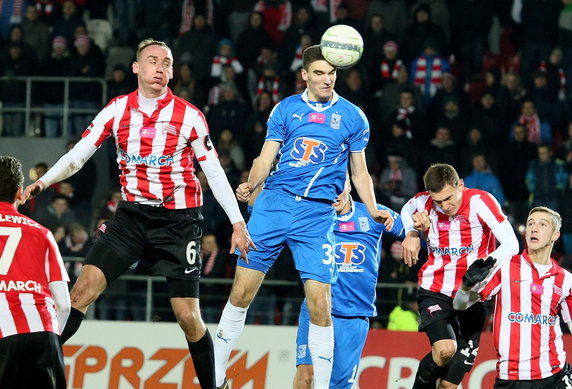 PIŁKA NOŻNA LIGA POLSKA CRACOVIA KRAKÓW LECH POZNAŃ